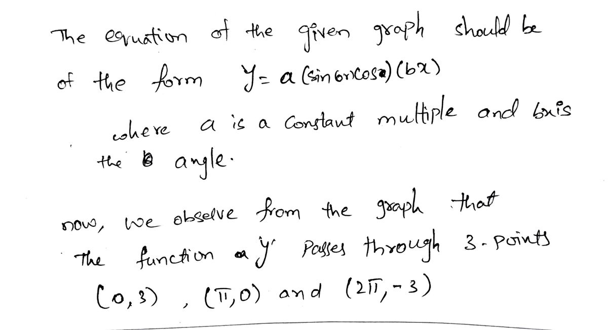 Trigonometry homework question answer, step 1, image 1